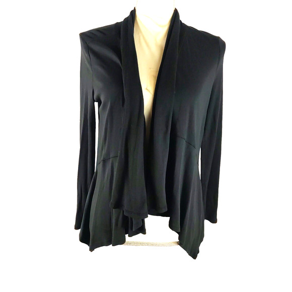 Talbot's Petites Size Small Petite Black Knit Cardigan - Picture 1 of 7